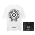 Chrome Hearts Heavy-duty foam horseshoe print t-shirt