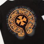 Chrome Hearts Heavy-duty foam horseshoe print t-shirt