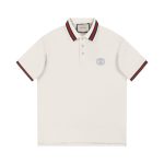 Gucci Embroidered lapel POLO on left chest