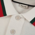 Gucci Embroidered lapel POLO on left chest