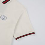 Gucci Embroidered lapel POLO on left chest