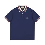 Gucci Embroidered lapel POLO on left chest