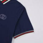 Gucci Embroidered lapel POLO on left chest