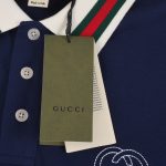 Gucci Embroidered lapel POLO on left chest