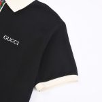 Gucci 2024 new polo shirt with colorful placket