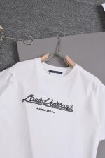 Louis Vuitton 24ss new embroidered t-shirt for spring and summer