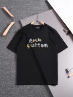 Louis Vuitton 24ss new embroidered t-shirt for spring and summer