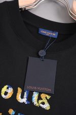 Louis Vuitton 24ss new embroidered t-shirt for spring and summer