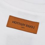 Louis Vuitton 24ss new embroidered round neck t-shirt