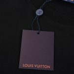 Louis Vuitton 24ss new embroidered round neck t-shirt