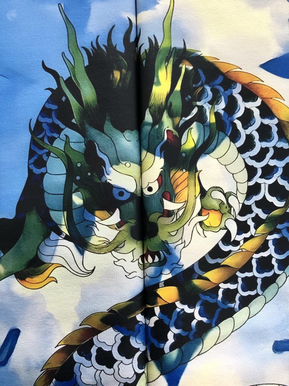 Louis Vuitton Dragon Cloud printed T-shirt