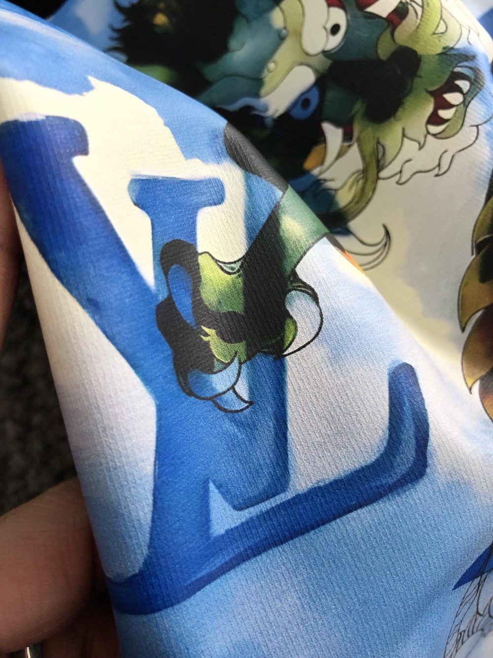 Louis Vuitton Dragon Cloud printed T-shirt