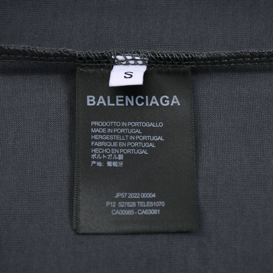 Balenciaga 24s double B dot printing t-shirt