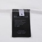 Balenciaga 24s embroidered fabric t-shirt