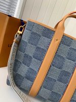 Louis Vuitton New Weekend TOTE tannin jean bag  N40702  Size：43*34*17.5cm