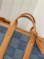 Louis Vuitton New Weekend TOTE tannin jean bag  N40702  Size：43*34*17.5cm