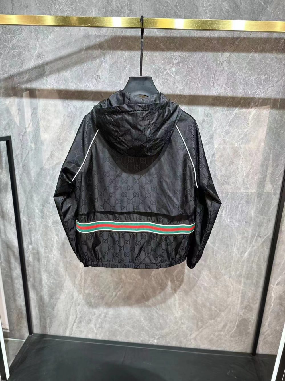 Gucci Cristiano monogram padded jacket