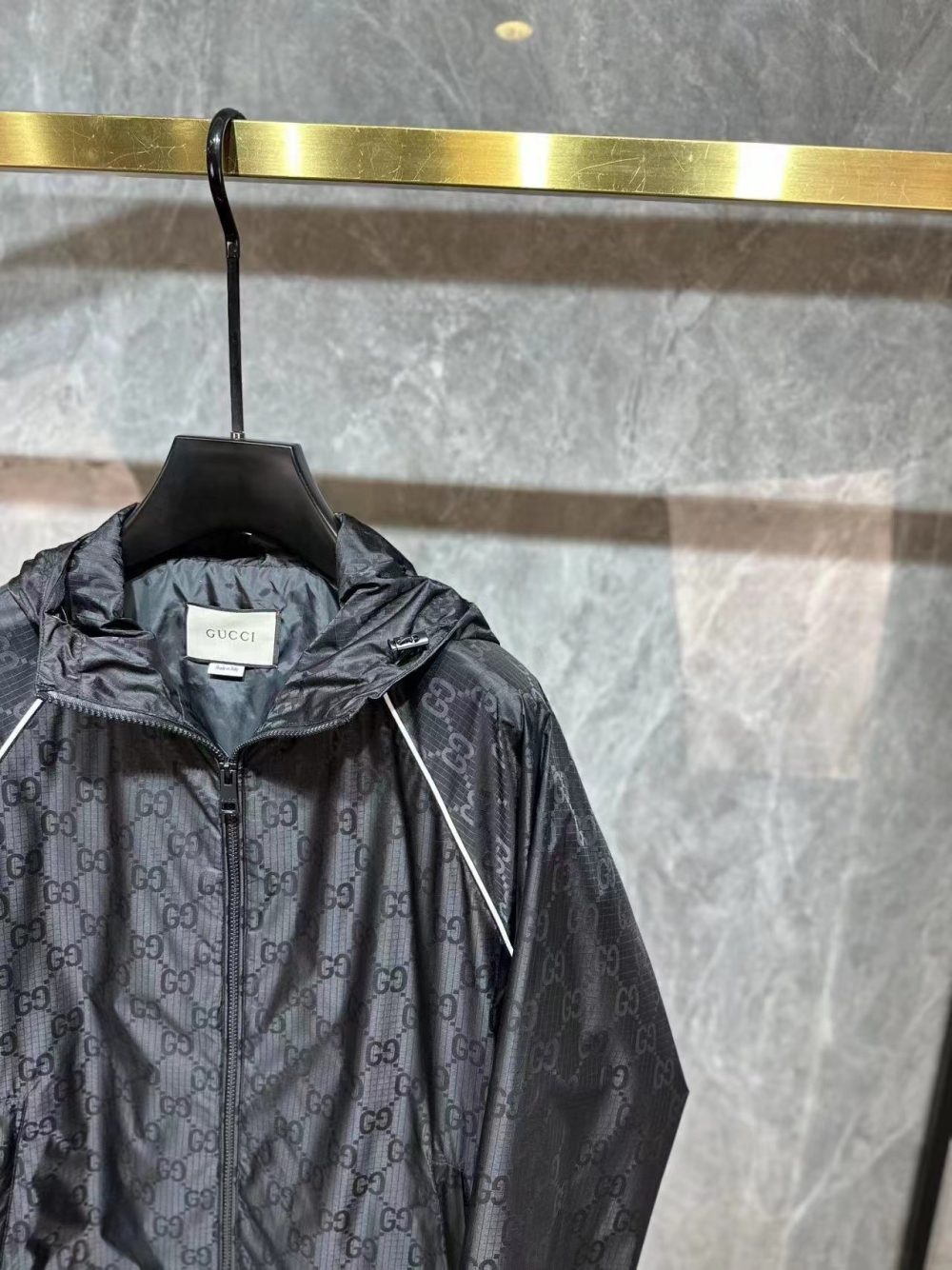 Gucci Cristiano monogram padded jacket