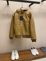 New, LV reversible wool and sheepskin jacket