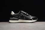 BAPE STA Retro Runner Black and White Sneakers